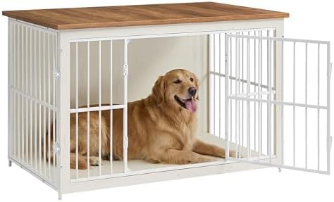 Heavy steel end table style 48 inch crate