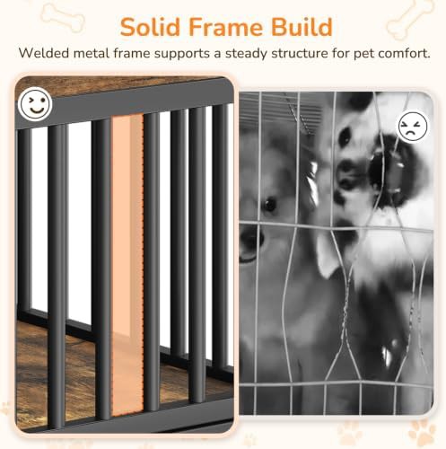 Wooden dog kennel with storage and two tiers — photo 5