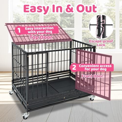 37 inch stackable tier dog cage — photo 4
