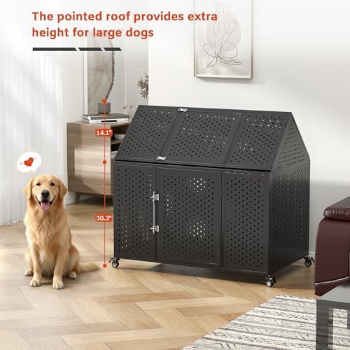 High Anxiety Large Steel Dog Crate 48 in — photo 4