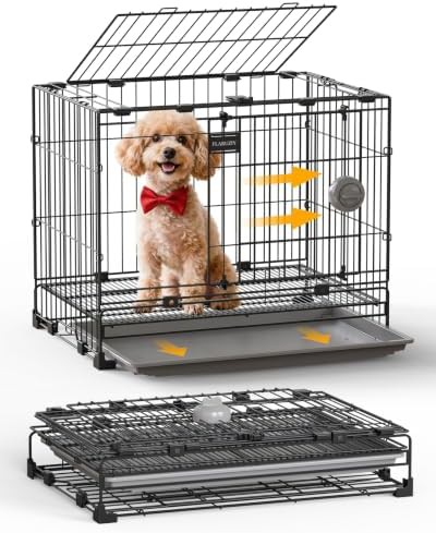 Foldable Metal Wire Travel Kennel