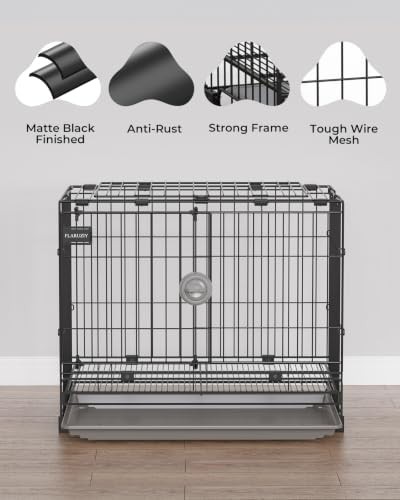 Foldable Metal Wire Travel Kennel — photo 3
