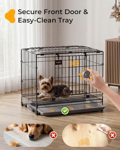 Foldable Metal Wire Travel Kennel — photo 4