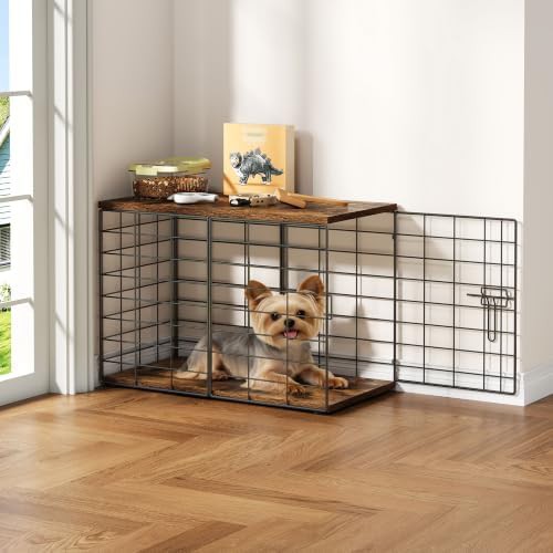 Small Furniture Kennel with Storage Top