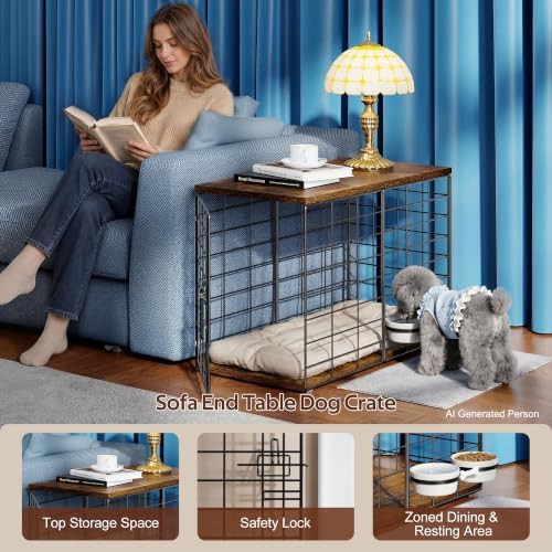 Small Furniture Kennel with Storage Top — photo 3