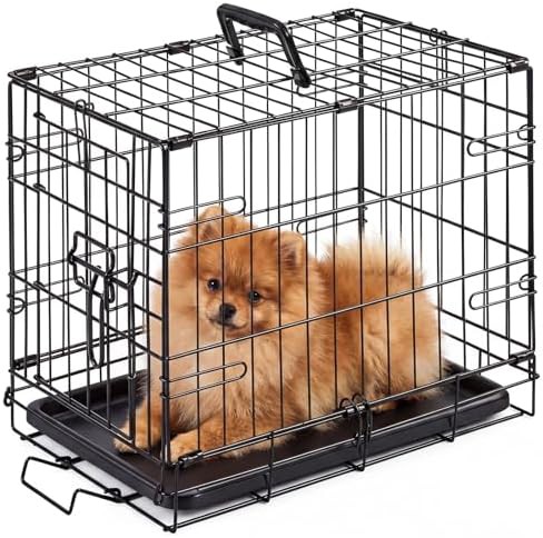 18 inch mini wire puppy cage