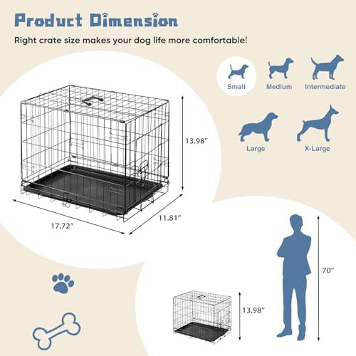 18 inch mini wire puppy cage — photo 5