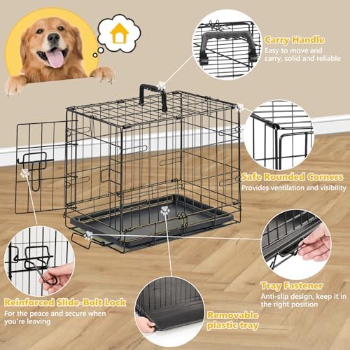 Small 18 inch foldable single door cage — photo 3