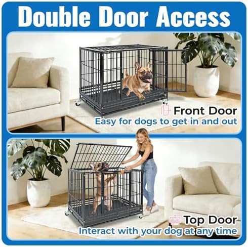 36 inch indoor stackable dog cage — photo 5