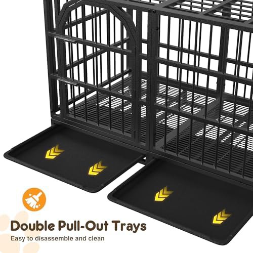 Heavy duty black steel 48 inch cage — photo 5