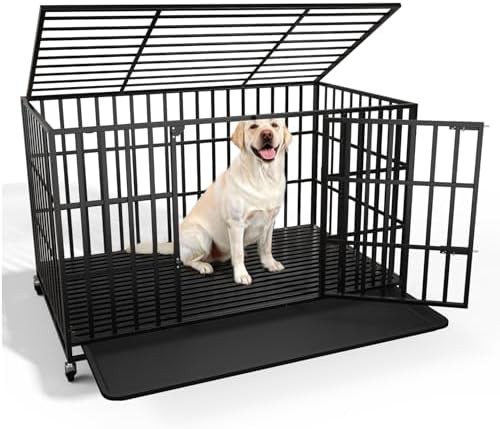 Large Breed 48 Inch Steel Dog Kennel