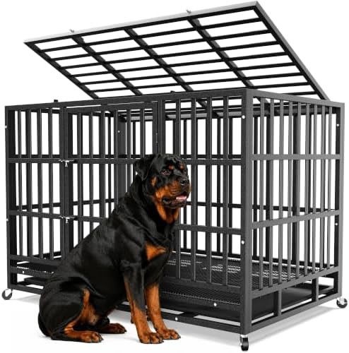 Heavy Duty Steel 48 Inch Escape Proof Crate