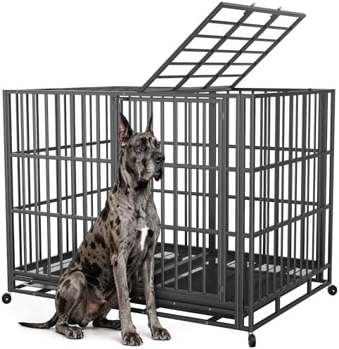 60 inch escape proof steel crate