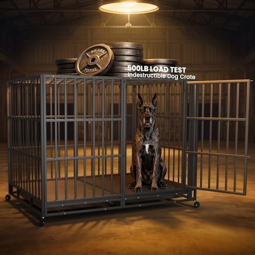60 inch escape proof steel crate — photo 4