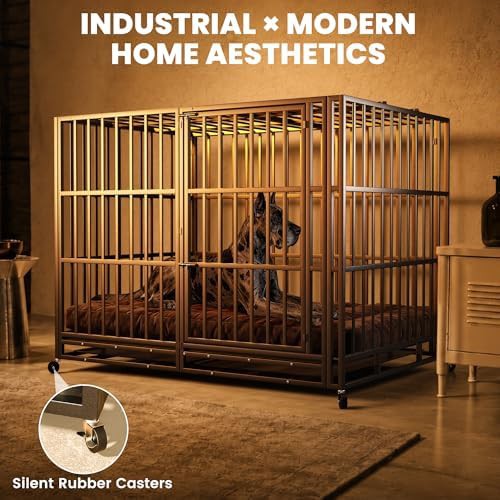 60 inch escape proof steel crate — photo 5